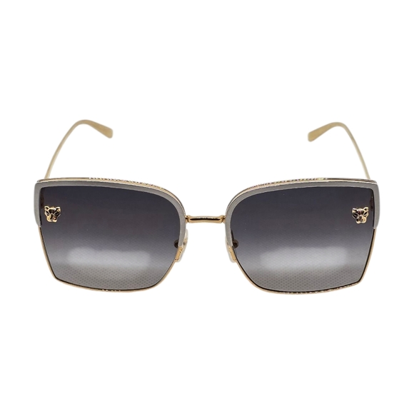 Elegant Gold and Black Sunglasses - Picture 2 of 10